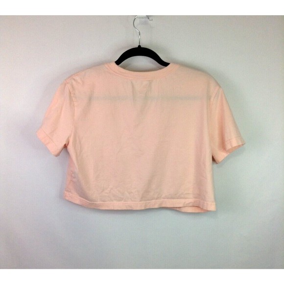 Nike Shirt Crop Top Short Sleeve Tee Cropped Adult Size S - Picture 3 of 8